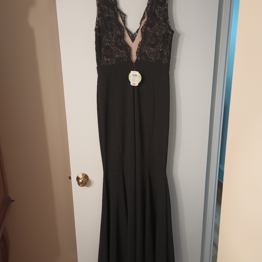 Mother of the bride or formal black dress